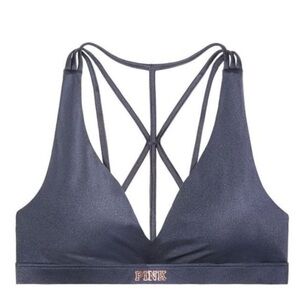 VS PINK Strappy Ultimate Lightly Lined Sports Bra